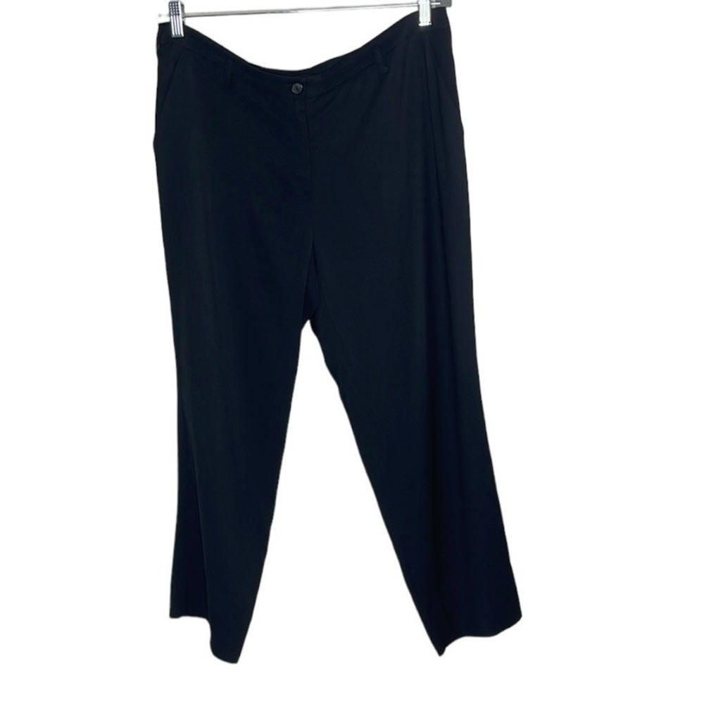 Emporio Armani Women's High‎ Rise Dress Pants Black Size US 48